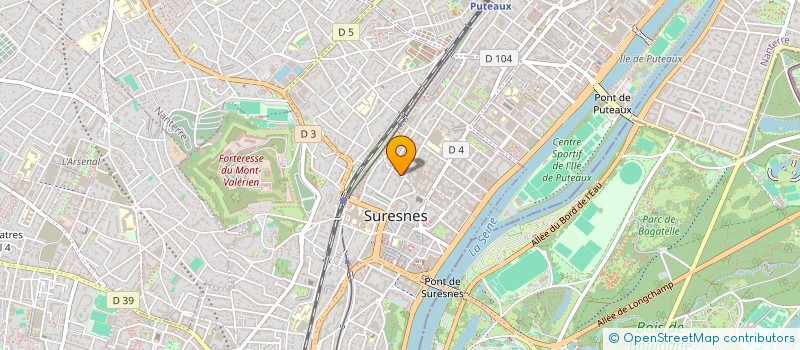 localisation de l'entreprise BATIMENTS SERVICES SARL à SURESNES