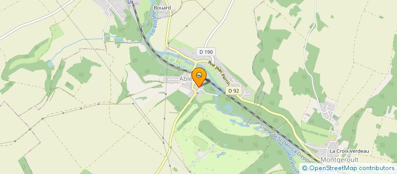 localisation de l'entreprise BATIMENTS TOUS TRAVAUX  RENOVATION  ABLEIGES