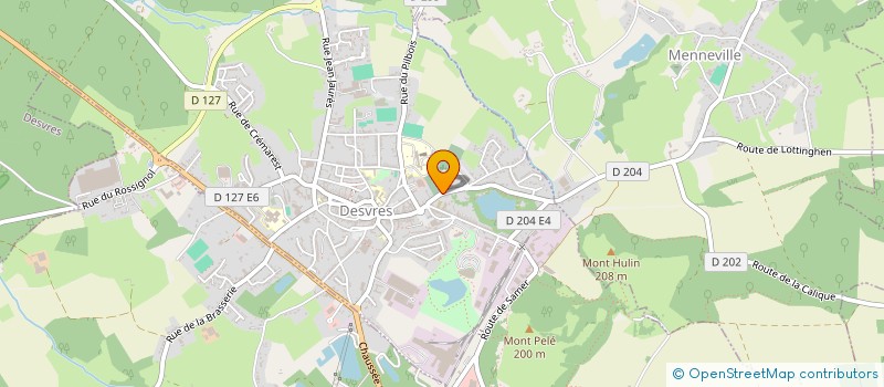 localisation de l'entreprise BATIMENTS TRAVAUX BATIMENTS RENOVES  DESVRES