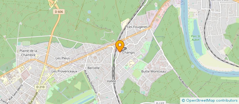 localisation de l'entreprise BATIMENTS TRAVAUX IMMOBILIER à AVON