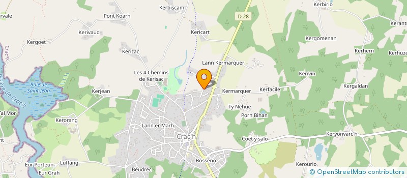 localisation de l'entreprise BATIMMEUBLE  CRACH