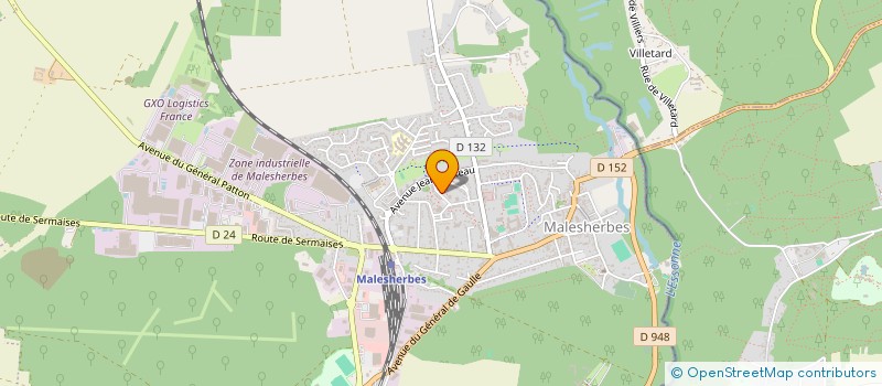 localisation de l'entreprise BATIMMEXPERT  LE MALESHERBOIS