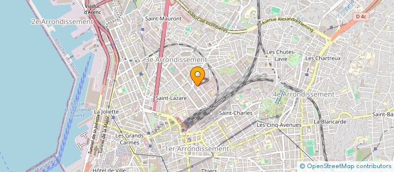 localisation de l'entreprise BATIMMO à MARSEILLE