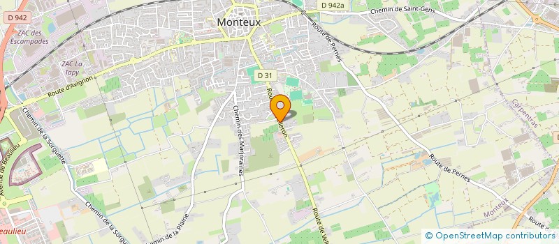 localisation de l'entreprise BATIMMO  MONTEUX