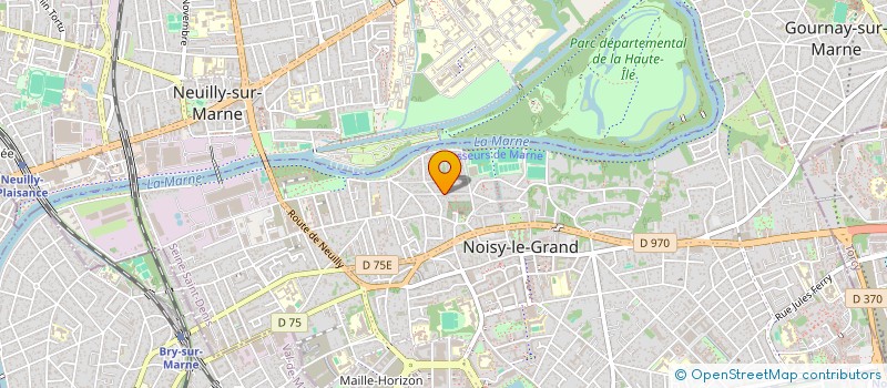 localisation de l'entreprise BATIMMO  NOISY-LE-GRAND