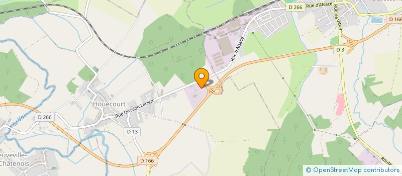 localisation de l'entreprise BATIMMO LEC  HOUECOURT