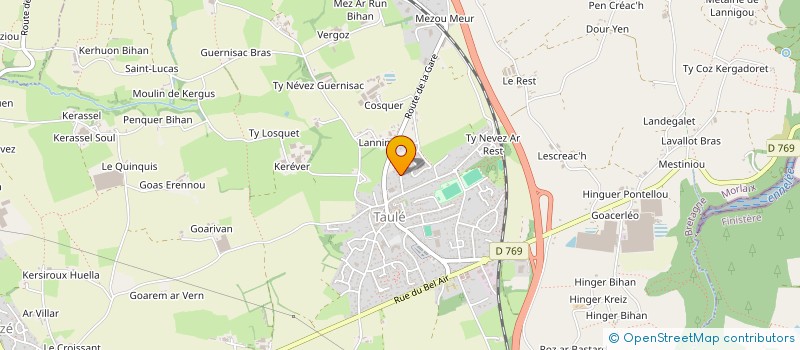 localisation de l'entreprise BATIMO  TAULE