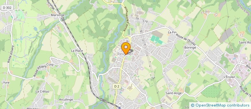 localisation de l'entreprise BATIMO à REIGNIER-ESERY