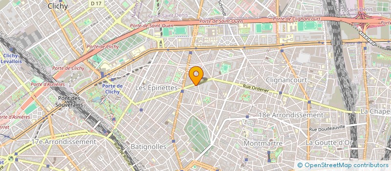 localisation de l'entreprise BATIMO  PARIS