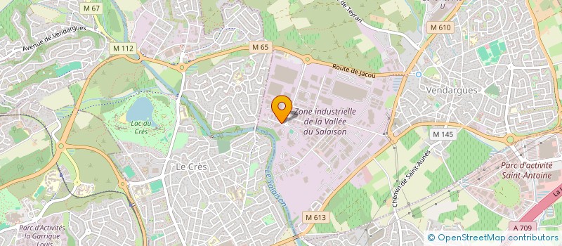 localisation de l'entreprise BATIMO SUD DE LIMA à VENDARGUES