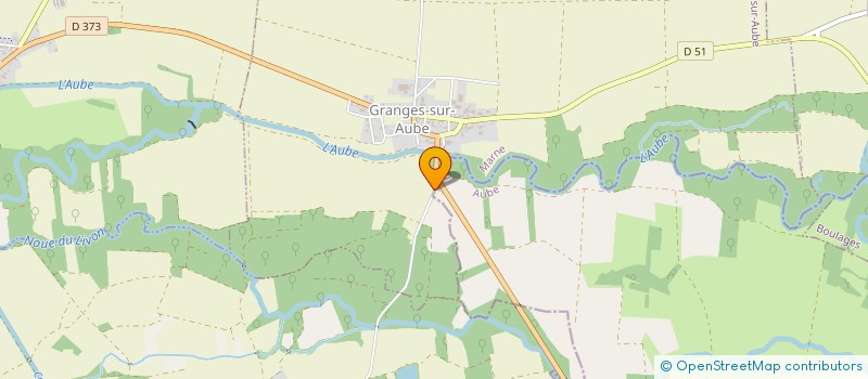 localisation de l'entreprise BATIMORE  GRANGES-SUR-AUBE