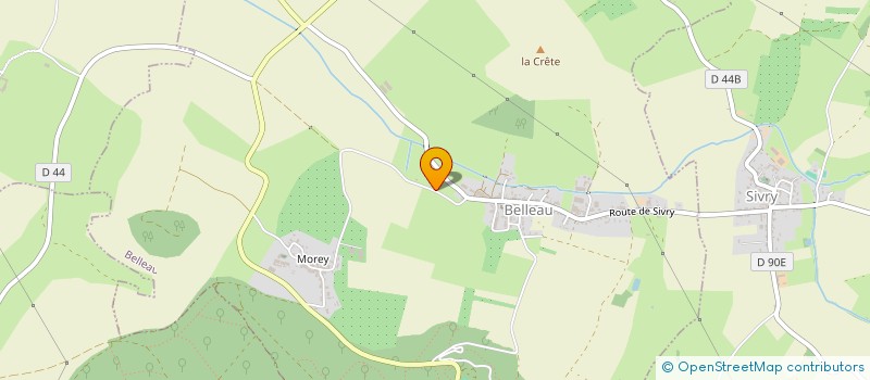 localisation de l'entreprise BATIMORY  BELLEAU