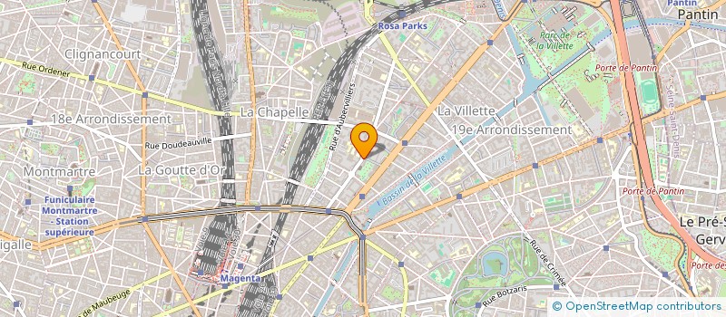 localisation de l'entreprise BATIMOUS  PARIS