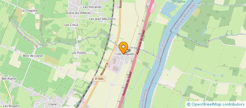 localisation de l'entreprise BATIMS CONSTRUCTION  LA CHAPELLE-DE-GUINCHAY