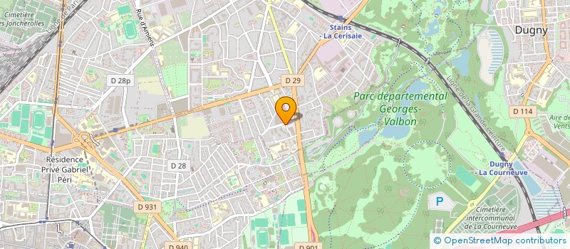 localisation de l'entreprise BATIMULTI RENOVE FRANCE SARL  STAINS