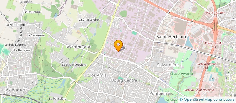 localisation de l'entreprise BATIMUR à SAINT-HERBLAIN