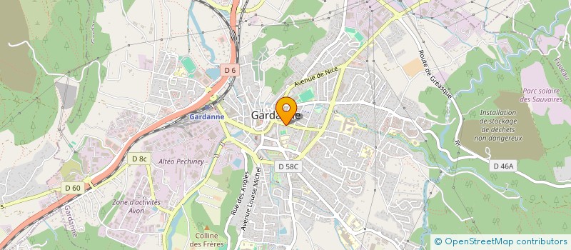 localisation de l'entreprise BATIN'RENOV  GARDANNE