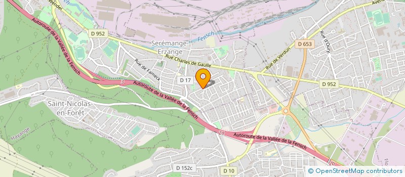 localisation de l'entreprise BATINA  FAMECK