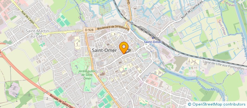 localisation de l'entreprise BATINAUTE  SAINT-OMER