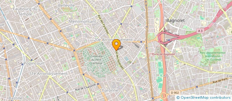 localisation de l'entreprise BATINEA  PARIS