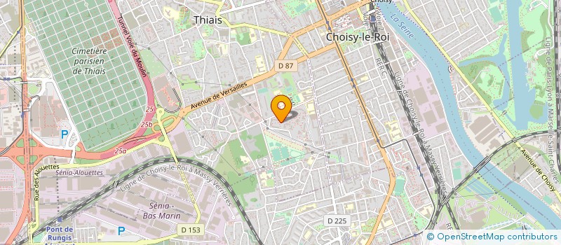 localisation de l'entreprise BATINIUM  THIAIS