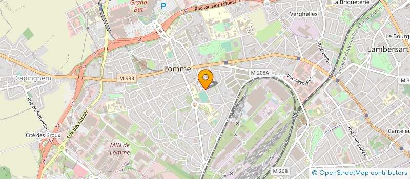 localisation de l'entreprise BATINNOV à LILLE