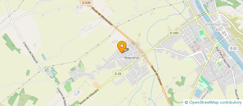 localisation de l'entreprise BATINO  VILLEMUR-SUR-TARN