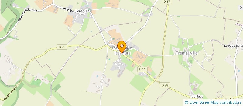 localisation de l'entreprise BATINOR  TOCQUEVILLE-LES-MURS