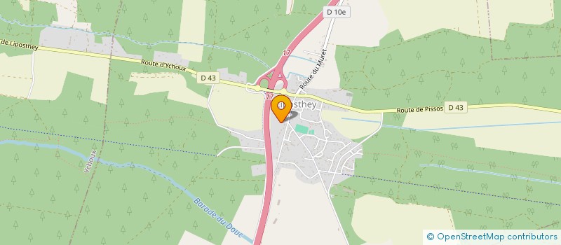 localisation de l'entreprise BATINOV  LIPOSTHEY