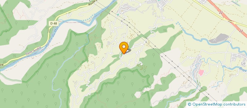 localisation de l'entreprise BATINOV  BRAS-PANON