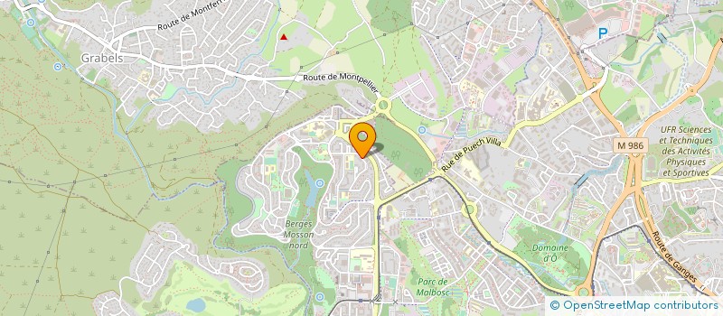 localisation de l'entreprise BATINOVCONFORT à MONTPELLIER