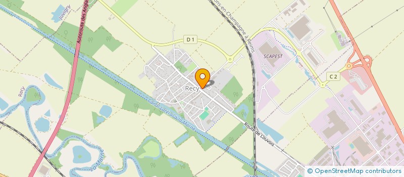 localisation de l'entreprise BATINOVO à SAINT-MARTIN-SUR-LE-PRE