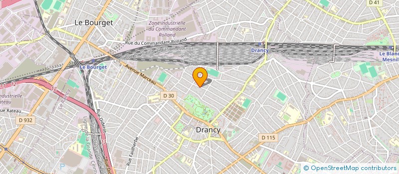 localisation de l'entreprise BATIONUC à DRANCY