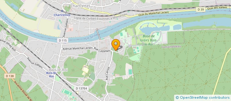 localisation de l'entreprise BATIOSE  BOIS-LE-ROI