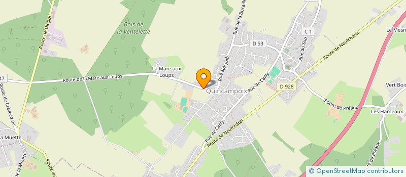 localisation de l'entreprise BATIPATRIMOINE à ROUEN