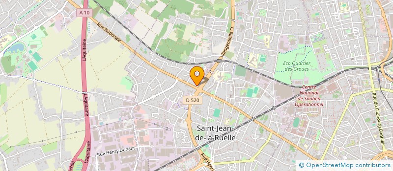 localisation de l'entreprise BATIPEDRA  SAINT-JEAN-DE-LA-RUELLE