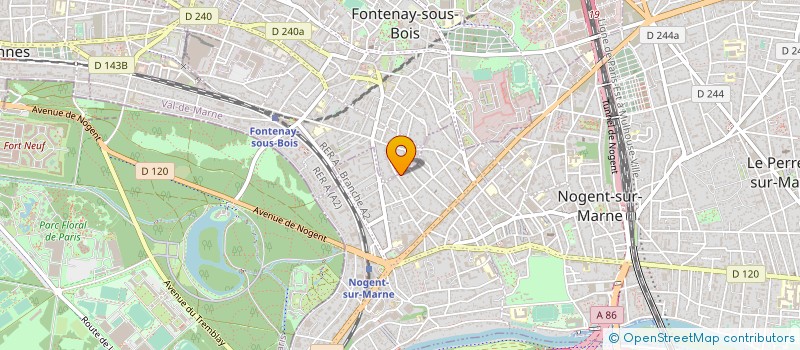 localisation de l'entreprise BATIPELEC  NOGENT-SUR-MARNE