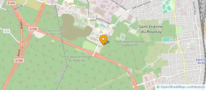 localisation de l'entreprise BATIPERFORM à SAINT-ETIENNE-DU-ROUVRAY