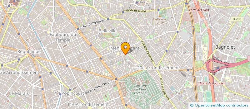 localisation de l'entreprise BATIPIERRE à PARIS