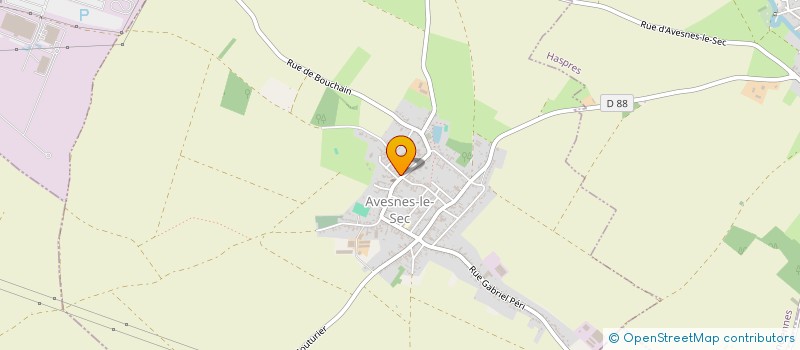 localisation de l'entreprise BATIPLAN à AVESNES-LE-SEC