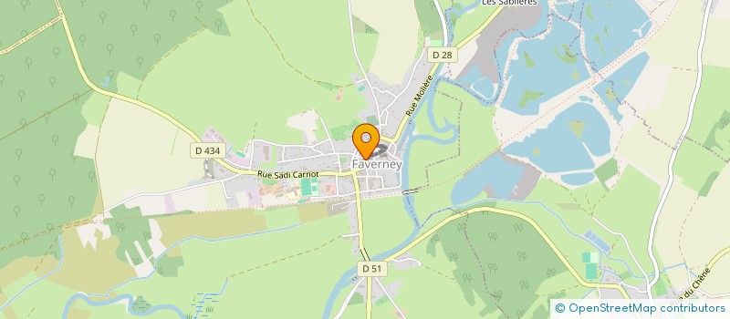 localisation de l'entreprise BATIPLANS70  FLEUREY-LES-FAVERNEY