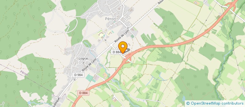 localisation de l'entreprise BATIPLUS 2  PERON