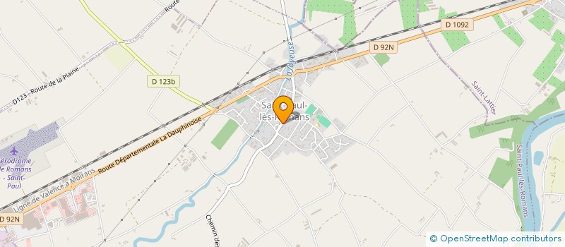 localisation de l'entreprise BATIPLUS CONSEILS à MOURS-SAINT-EUSEBE
