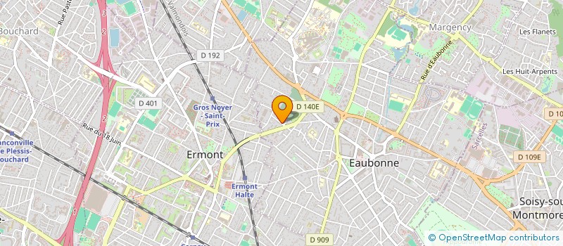 localisation de l'entreprise BATIPOL CONSTRUCTION à EAUBONNE