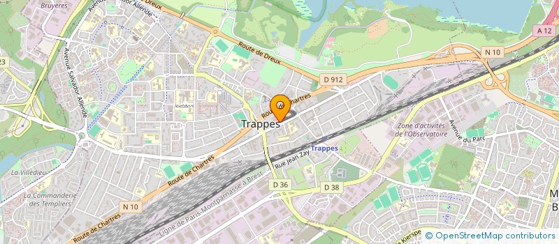 localisation de l'entreprise BATIPOSE à TRAPPES