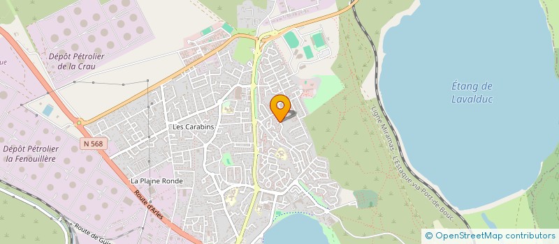 localisation de l'entreprise BATIPOSE  FOS-SUR-MER