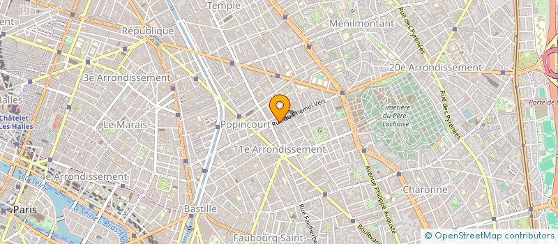 localisation de l'entreprise BATIPOSE SERVICE à PARIS