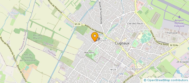localisation de l'entreprise BATIPOWER31 à CUGNAUX