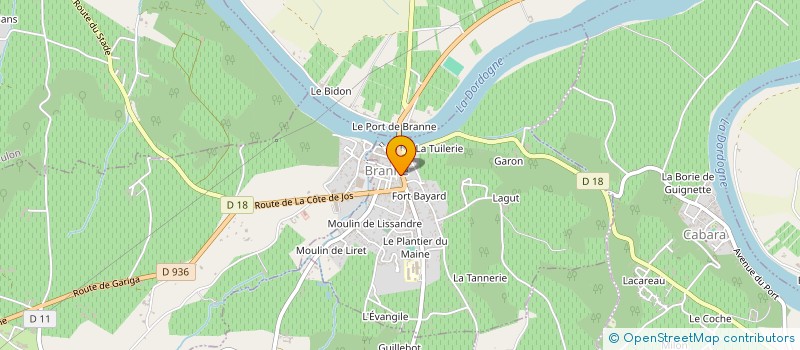 localisation de l'entreprise BATIPRINT  SAINT-JEAN-DE-BLAIGNAC