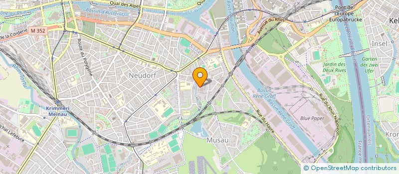 localisation de l'entreprise BATIPRO à STRASBOURG